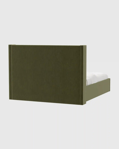 Wingback Bed in Performance Velvet
