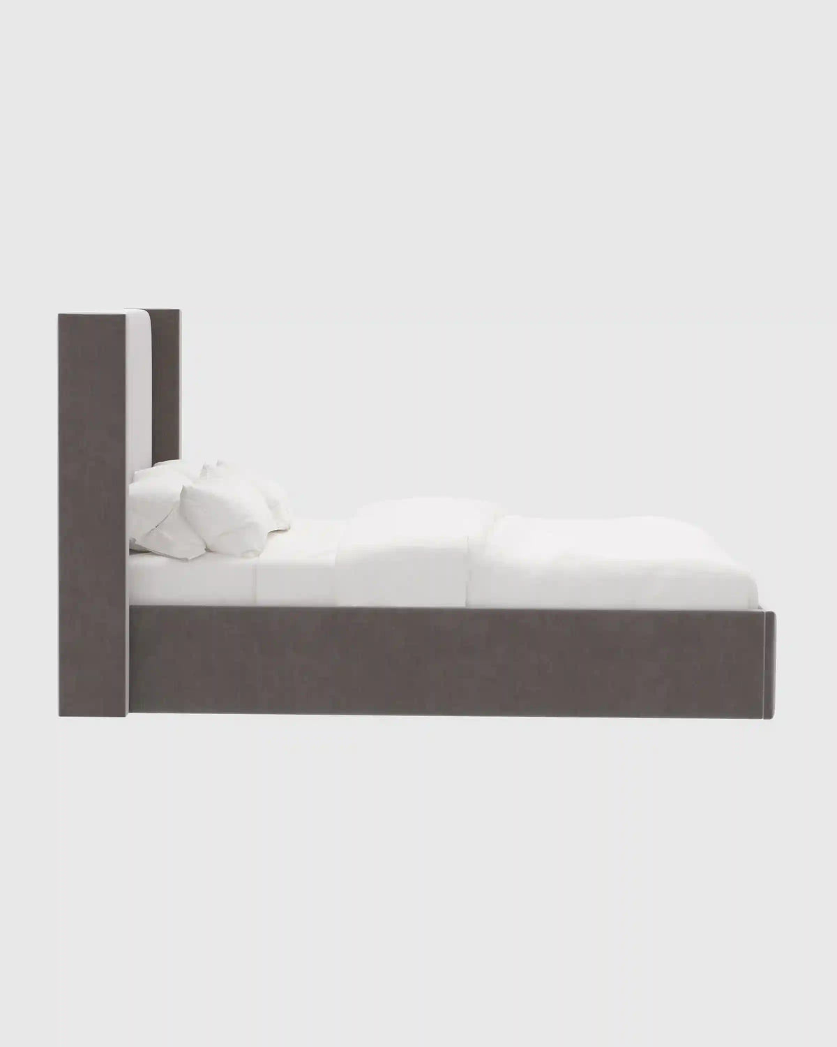 Wingback Bed in Performance Velvet