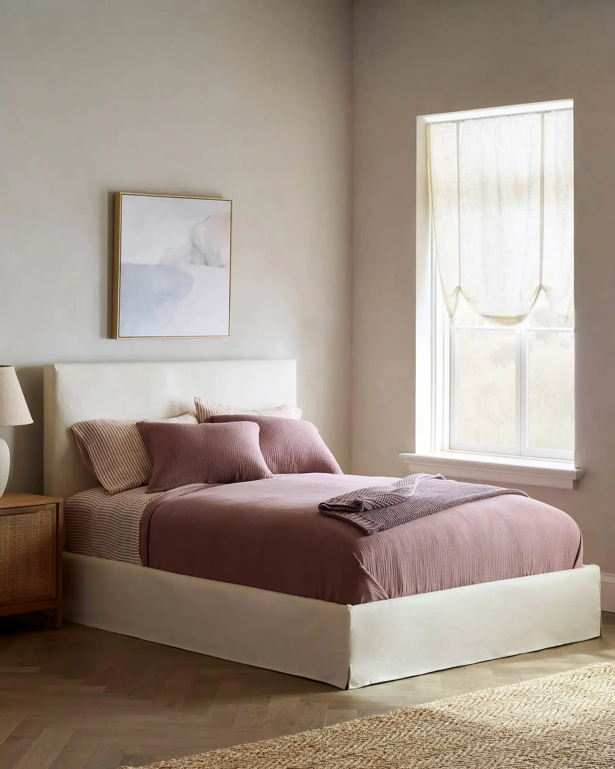 Slipcover Bed in 100% Linen