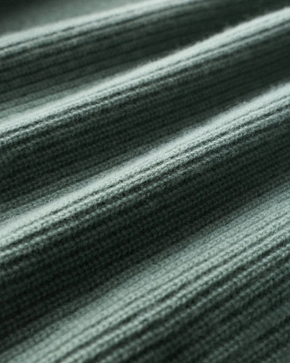 Mongolian Cashmere Fisherman Crewneck Sweater