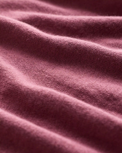 Lightweight Cotton Cashmere V-Neck Sweater