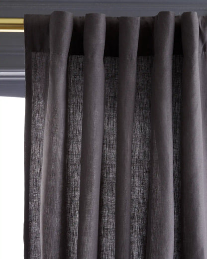 European Linen Curtain - Single Panel