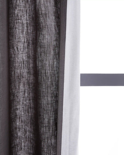European Linen Curtain - Single Panel