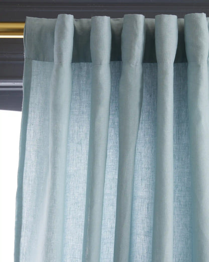 European Linen Curtain - Single Panel