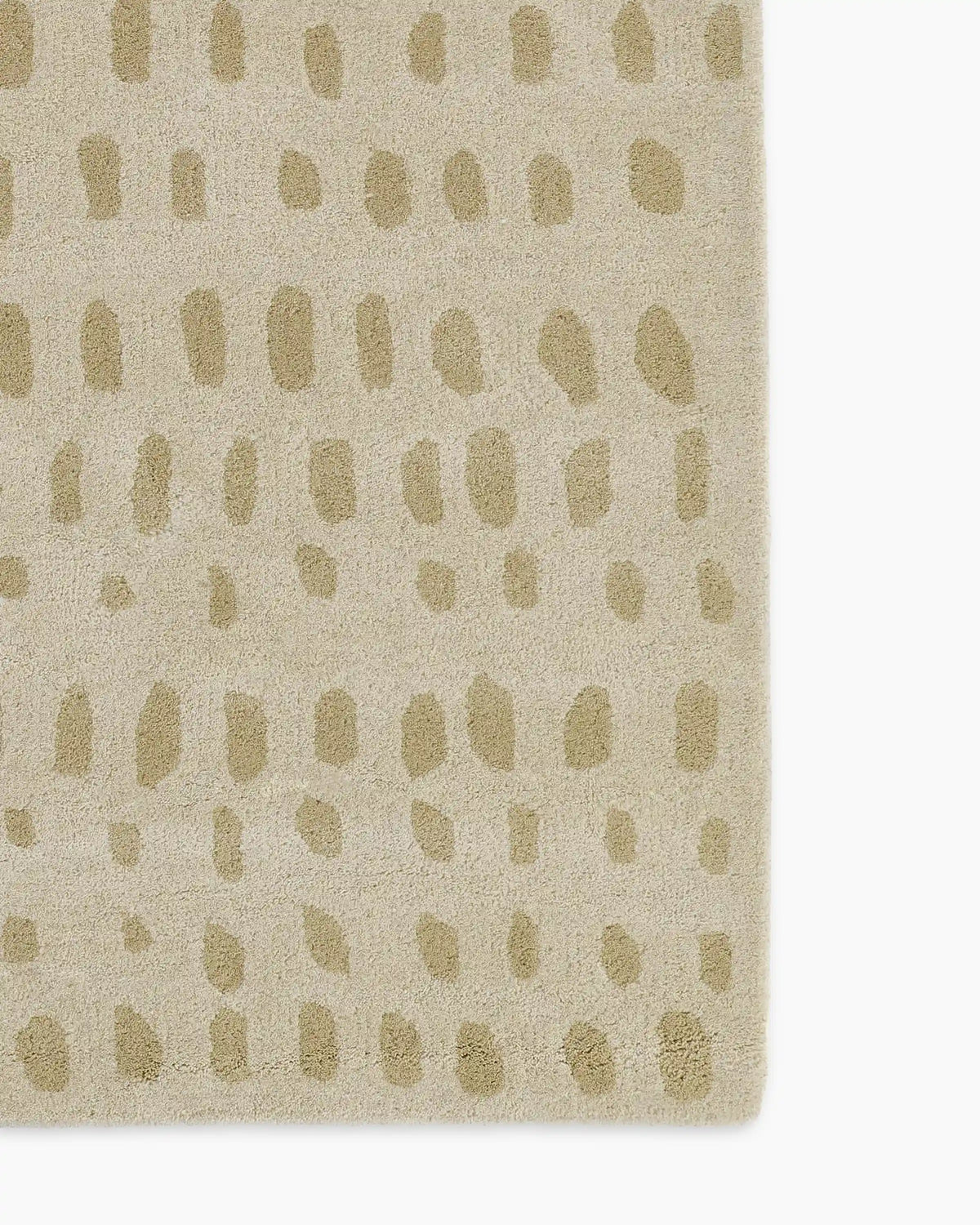 Painterly Dots Hand-Tufted Wool Rug