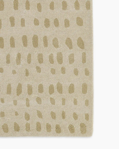Painterly Dots Hand-Tufted Wool Rug