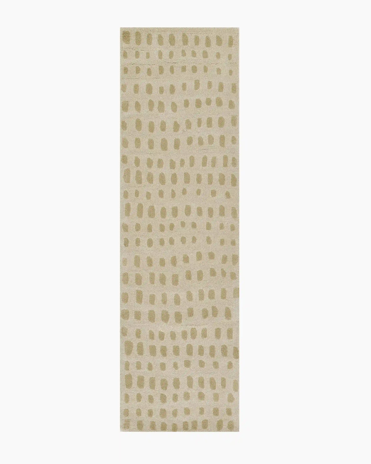 Painterly Dots Hand-Tufted Wool Rug
