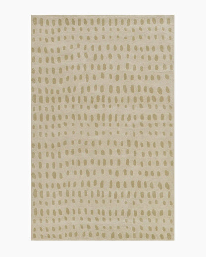 Painterly Dots Hand-Tufted Wool Rug