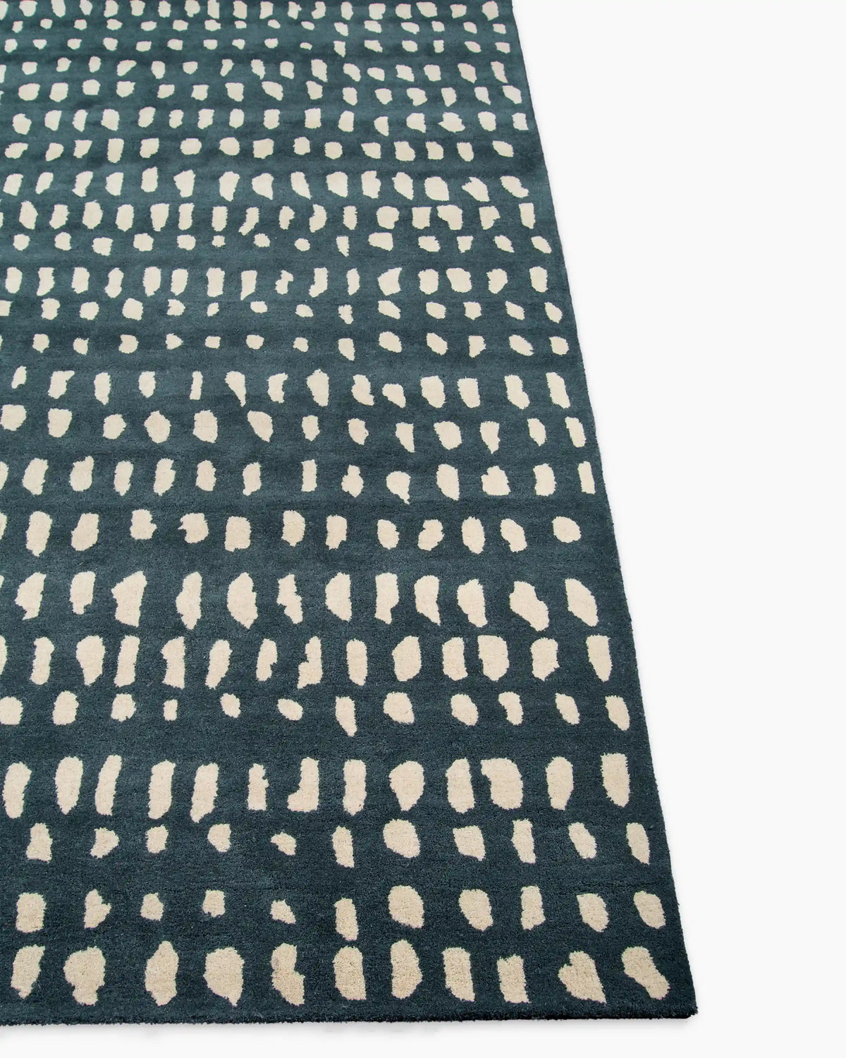 Painterly Dots Hand-Tufted Wool Rug