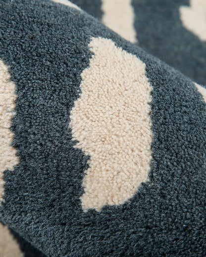 Painterly Dots Hand-Tufted Wool Rug