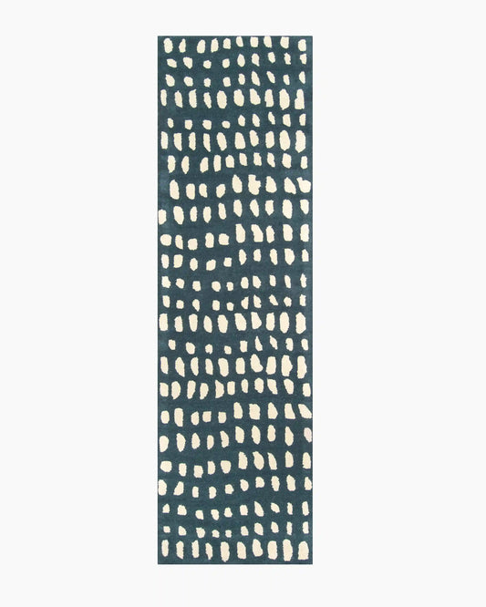 Painterly Dots Hand-Tufted Wool Rug