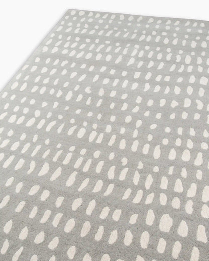 Painterly Dots Hand-Tufted Wool Rug