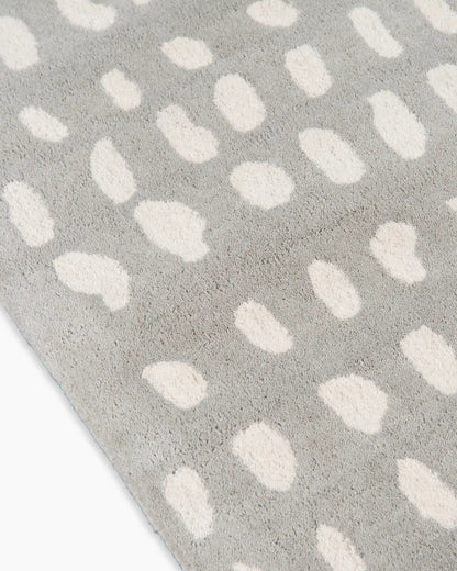 Painterly Dots Hand-Tufted Wool Rug