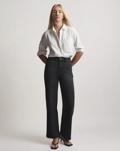Organic Cotton Relaxed Oxford Shirt