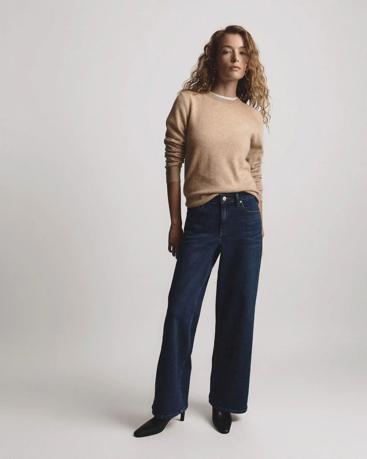 Luna Stretch Wide Leg Jeans