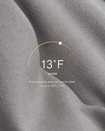 Double-Faced Merino Wool Scarf Coat