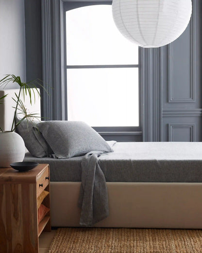 European Linen Chambray Deluxe Bedding Bundle