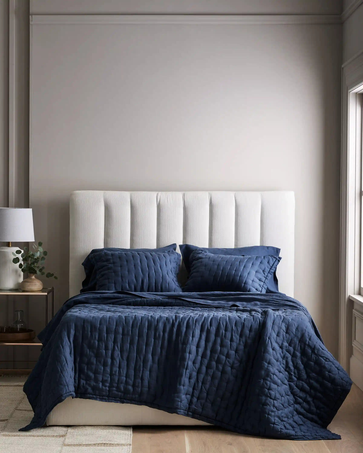 European Linen Dream Quilt Set
