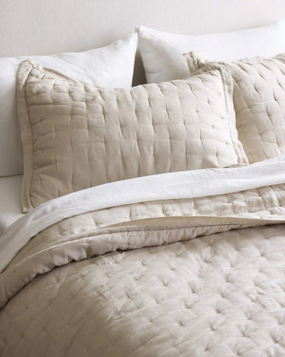European Linen Dream Quilt Set
