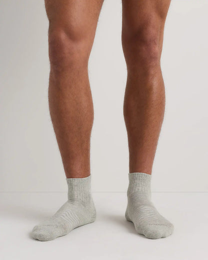Everyday Cotton Solid Quarter Socks (4-Pack)
