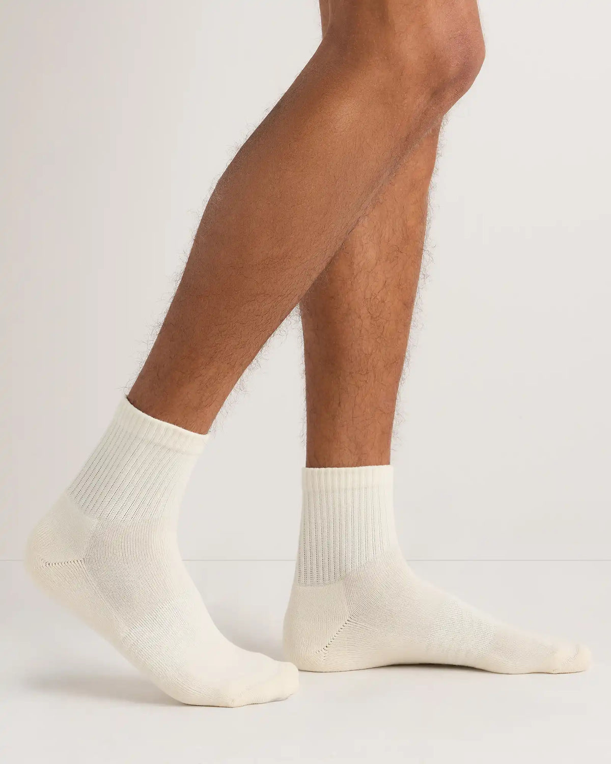 Everyday Cotton Solid Quarter Socks (4-Pack)