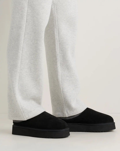 Australian Shearling Platform Clog Slipper