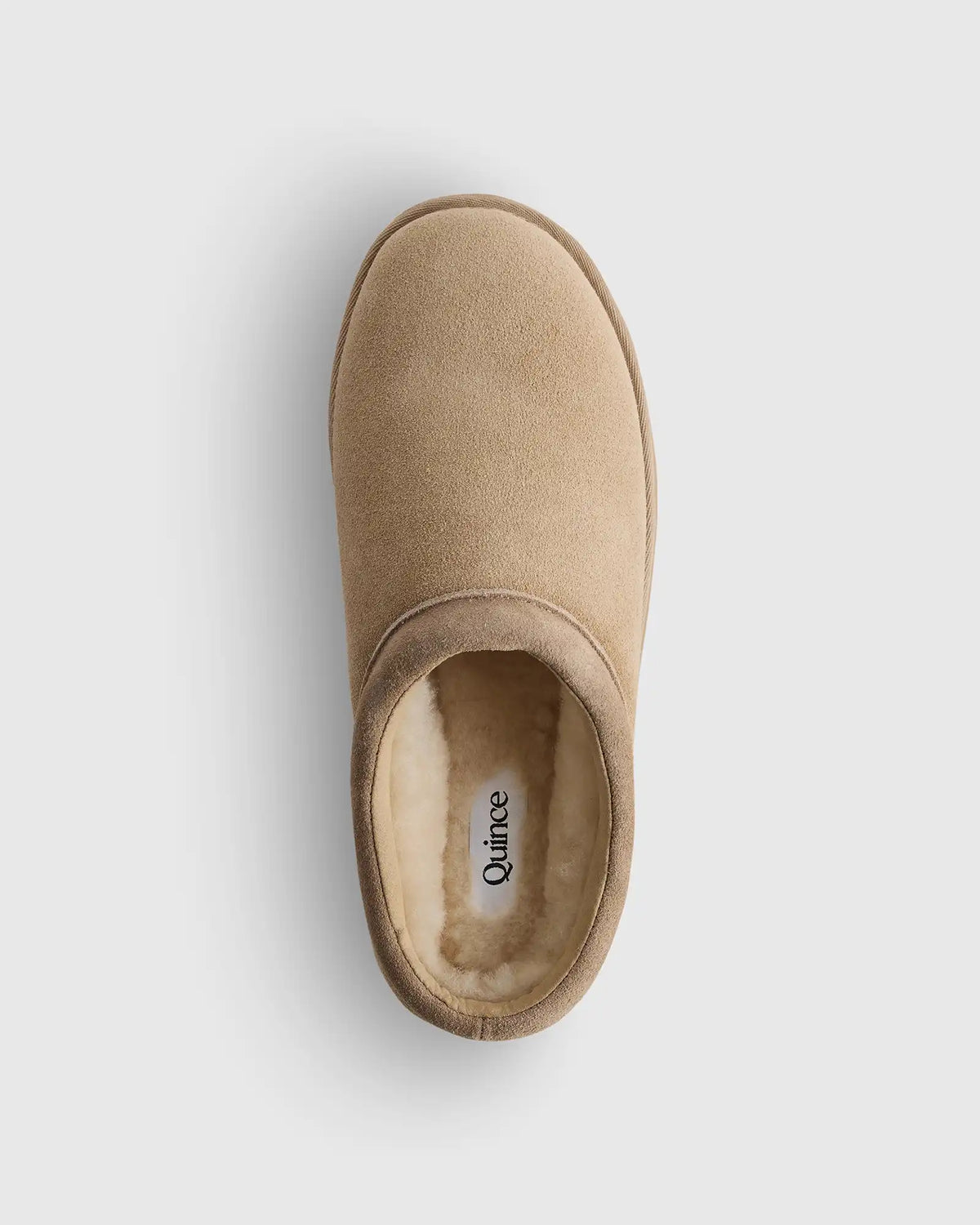 Australian Shearling Platform Clog Slipper