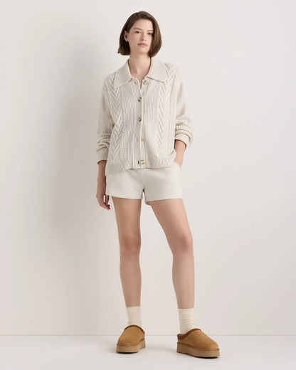 Australian Shearling Platform Clog Slipper