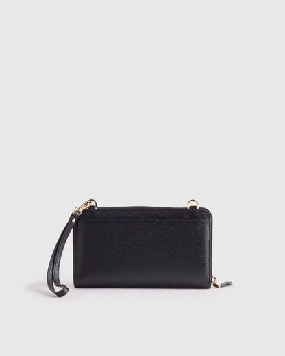 Italian Leather Phone Wallet Crossbody