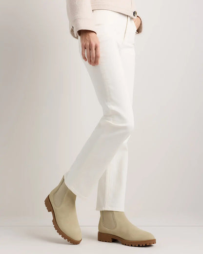 Italian Suede Lug Sole Chelsea Boot