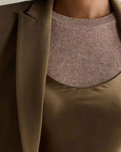 Italian Wool Tailored Blazer