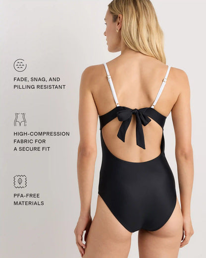Italian Underwire One-Piece Swimsuit