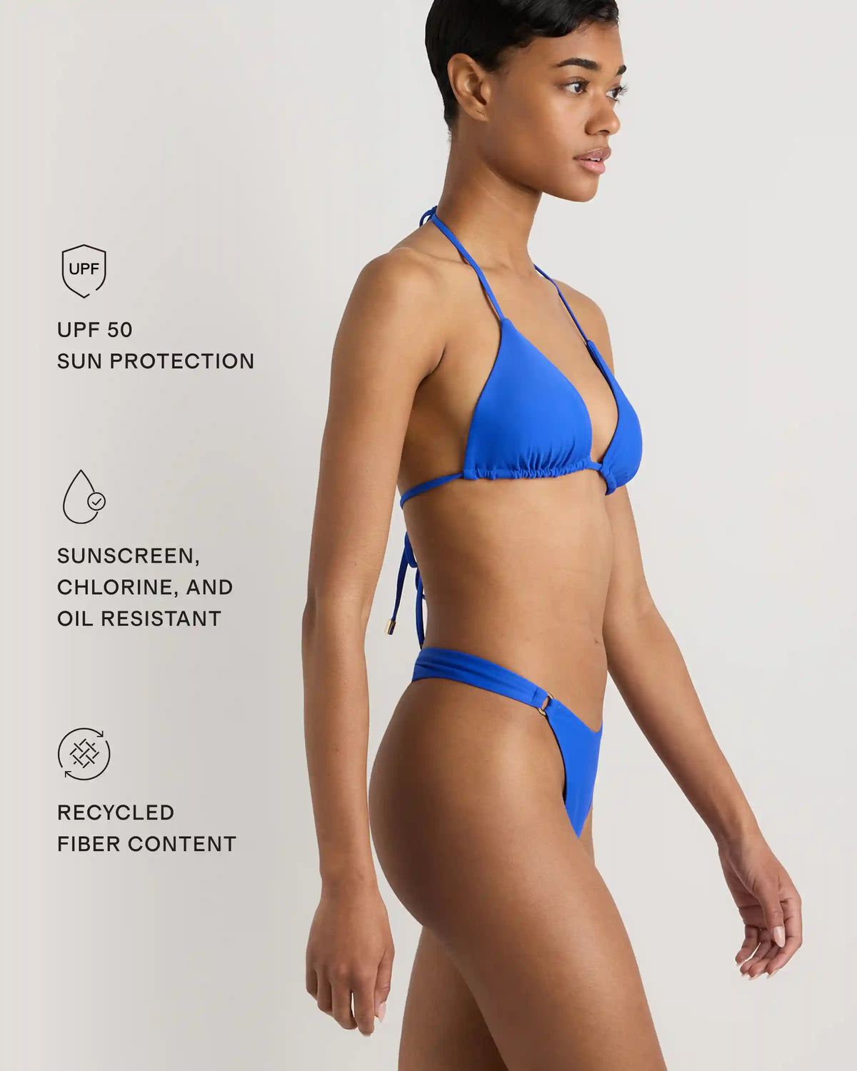 Italian Triangle Bikini Top