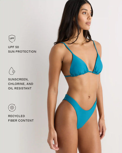 Italian High-Leg Bikini Bottom