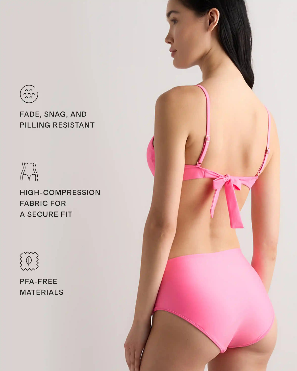 Italian High-Rise Bikini Bottom