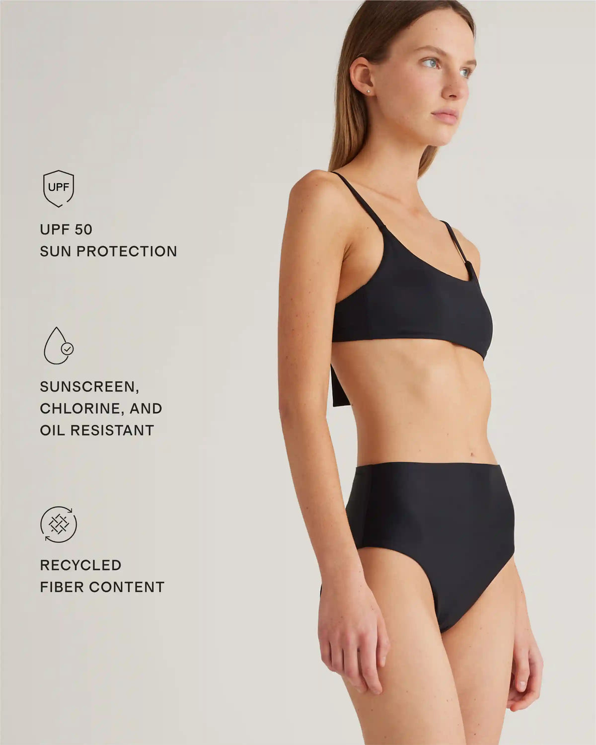 Italian Scoop Neck Bikini Top