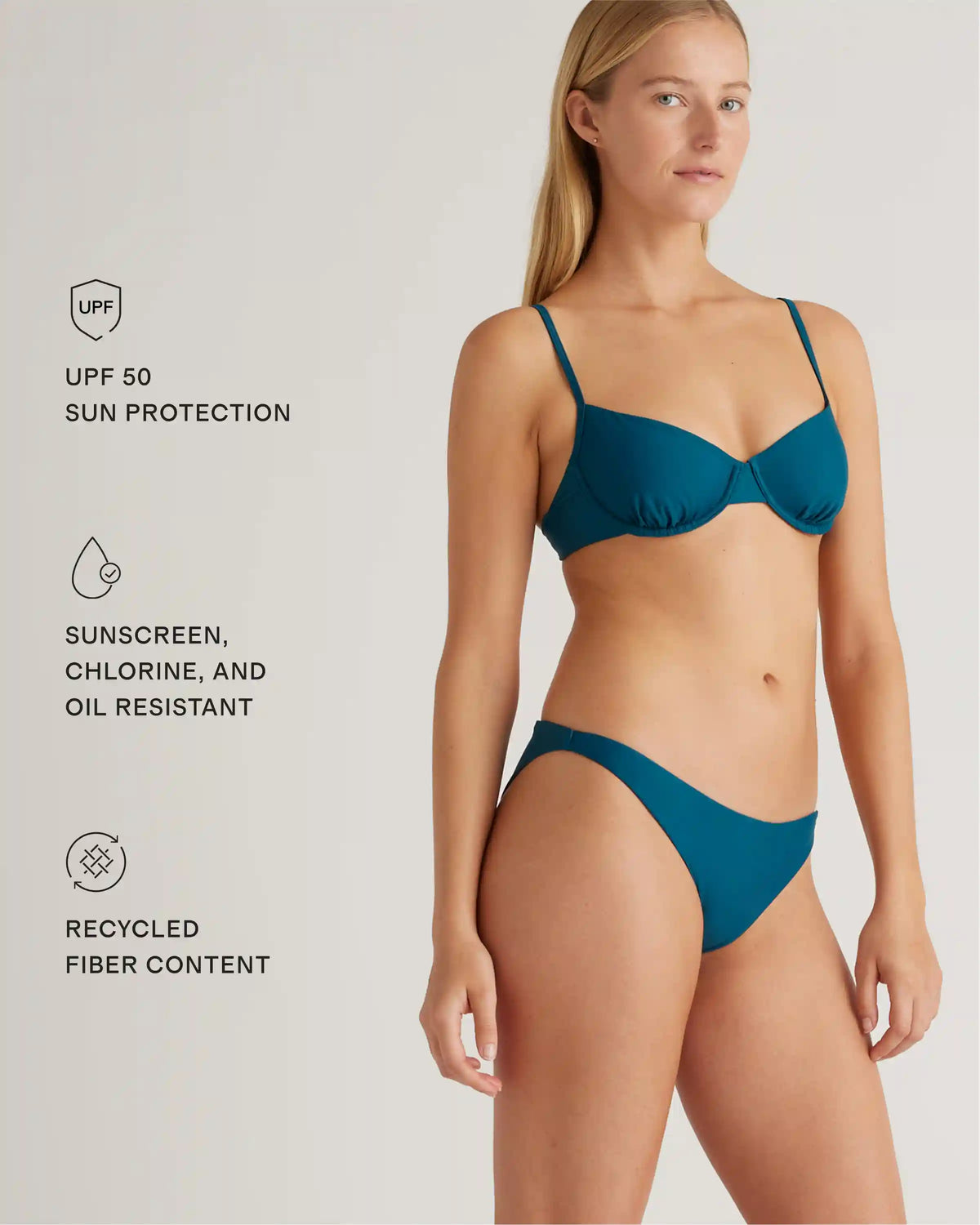 Italian Demi Bikini Top
