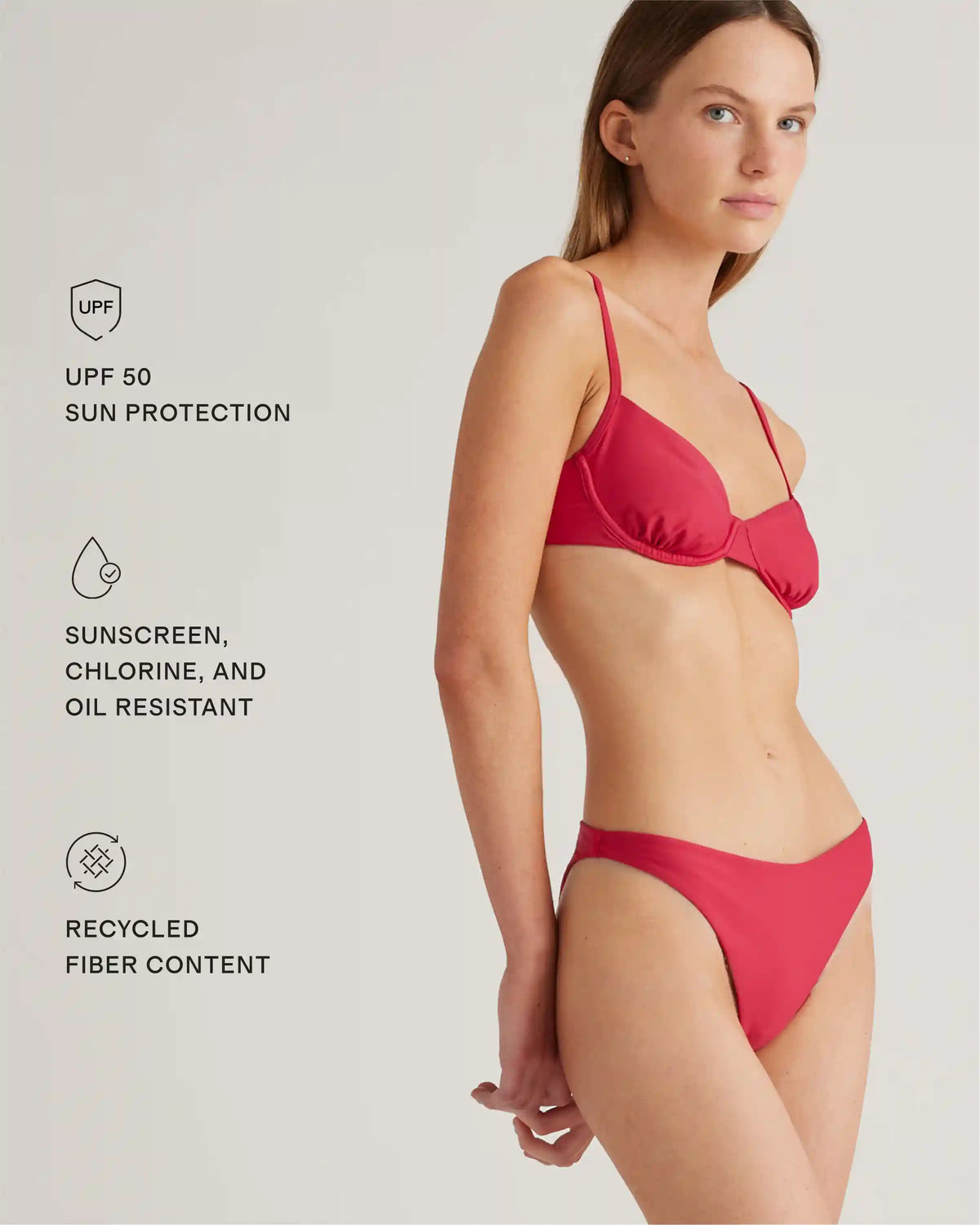 Italian Demi Bikini Top