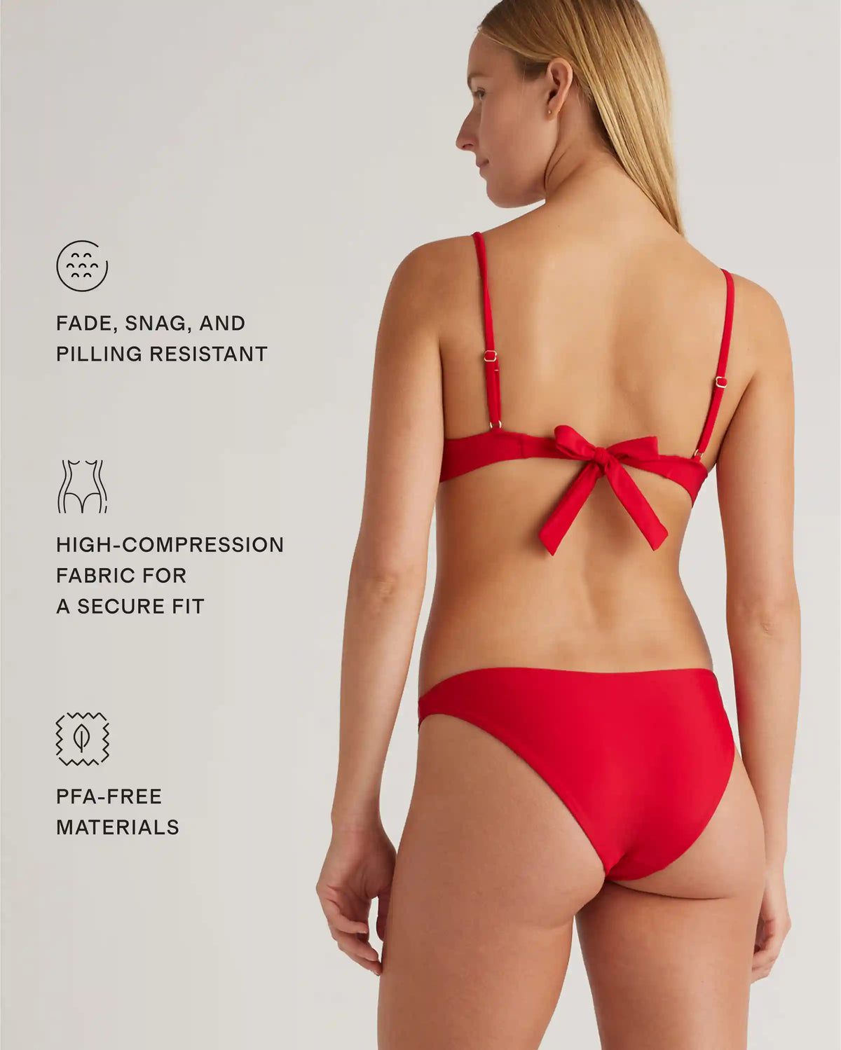 Italian Scoop Neck Bikini Top