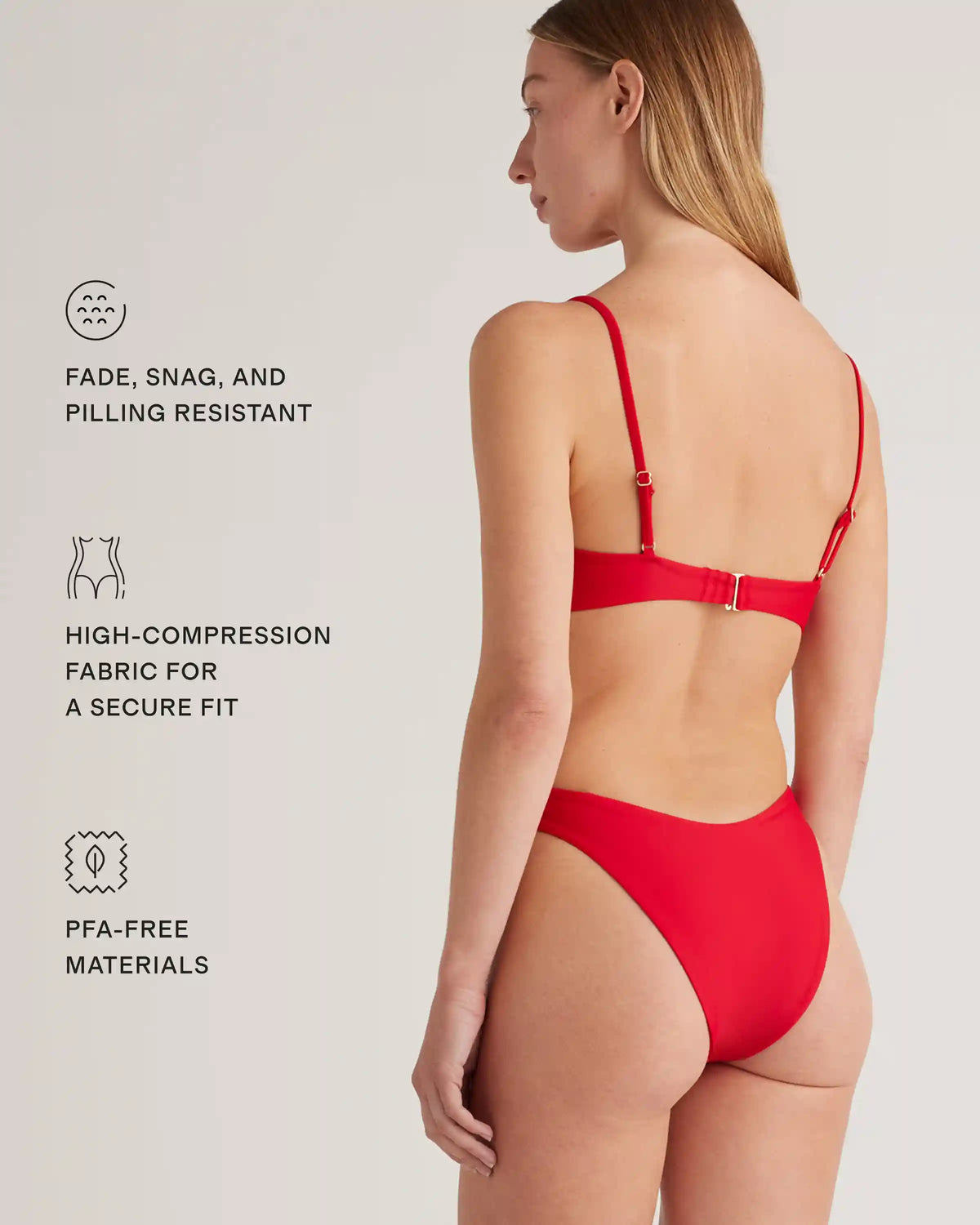 Italian High-Leg Bikini Bottom