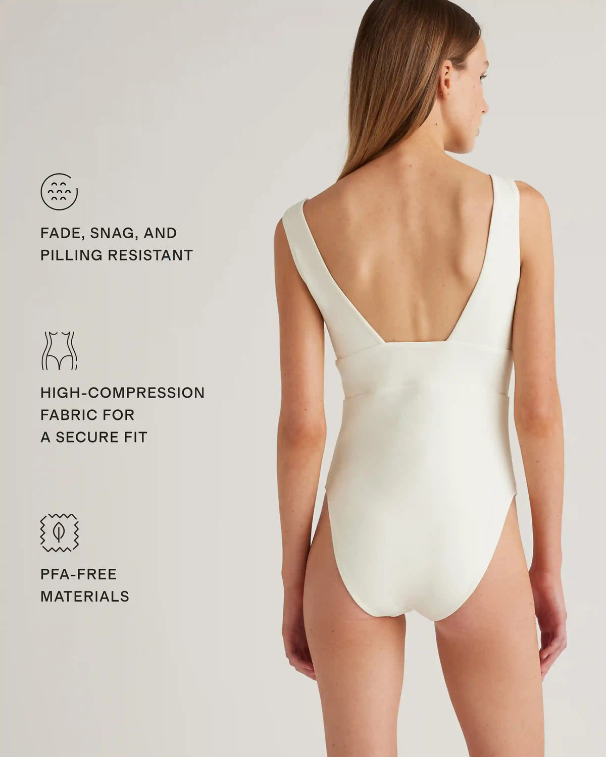 Italian Plunge One-Piece Swimsuit