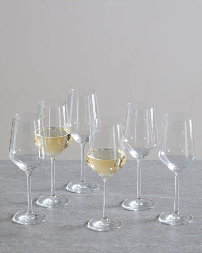 Pure White Wine Glass, Set of 6