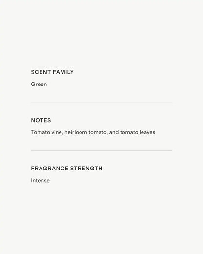 Heirloom Tomato Candle