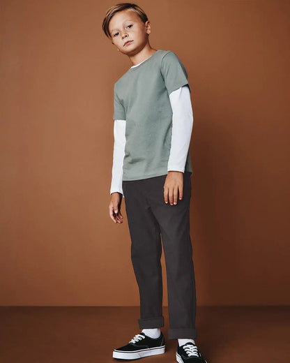 100% Organic Cotton Jersey Short Sleeve Tee