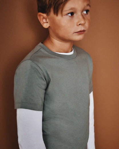 100% Organic Cotton Jersey Short Sleeve Tee