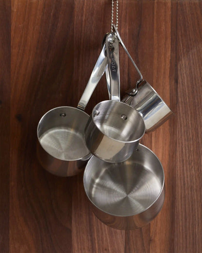 Stainless Steel Measuring Cups & Spoons Set