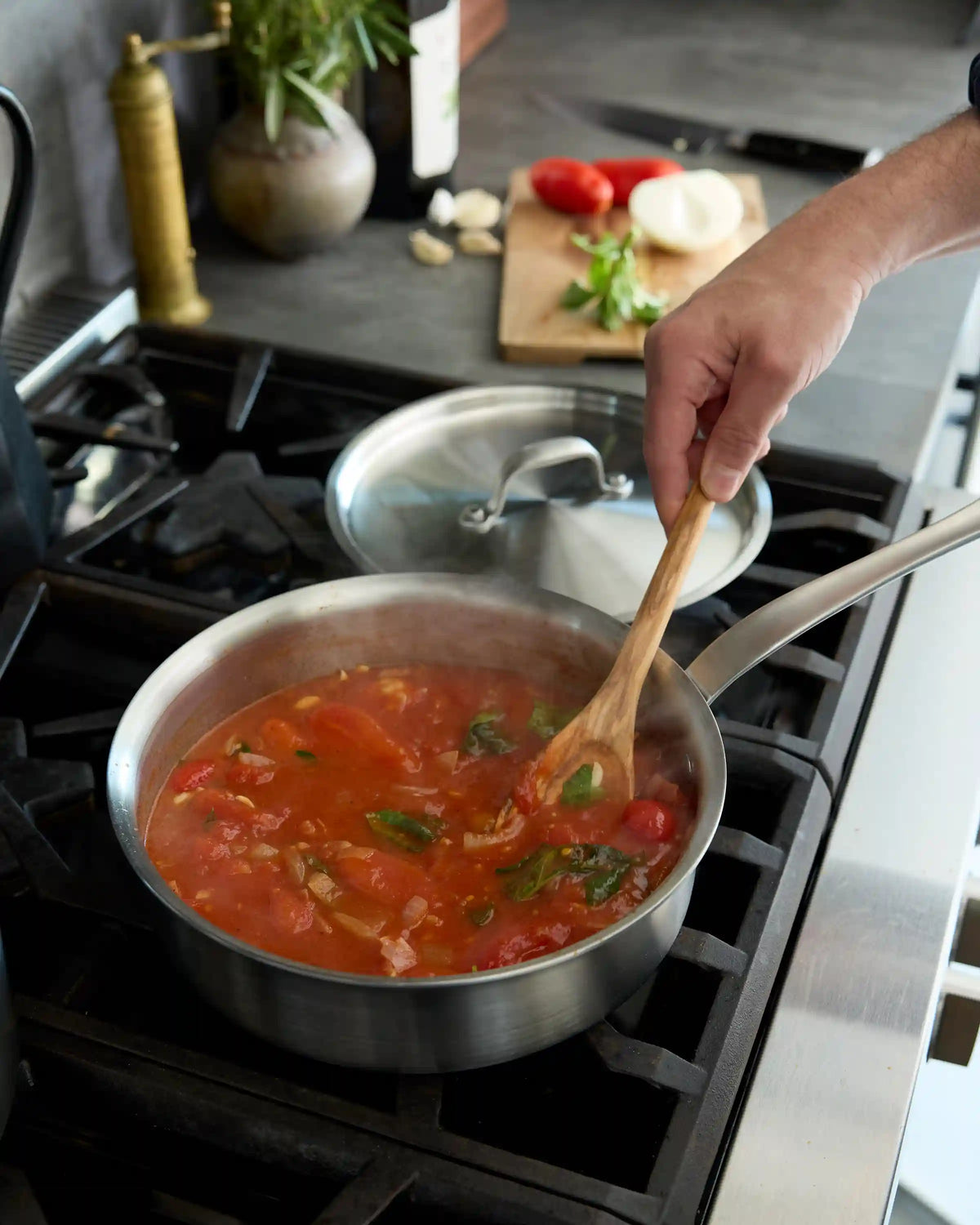 5-Ply Stainless Steel 10 Piece Cookware Set