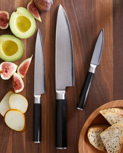 Essential Japanese Damascus Steel Knife Set