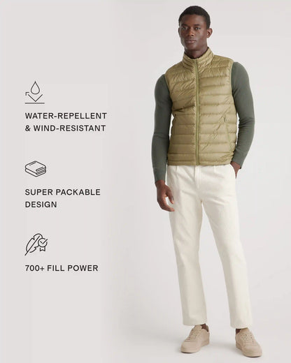Lightweight Down Packable Puffer Vest