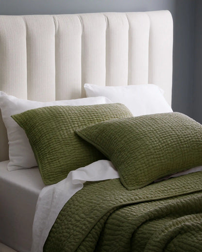 European Linen Cotton Stitch Quilt